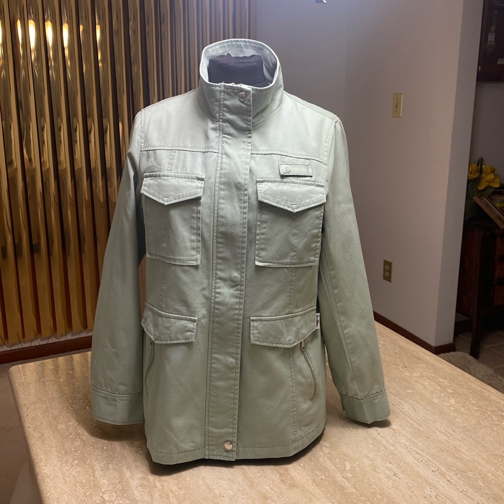 NWOT Sam Edelman Aqua color light weight jacket, Absolutely no flaws. - Picture 5 of 16